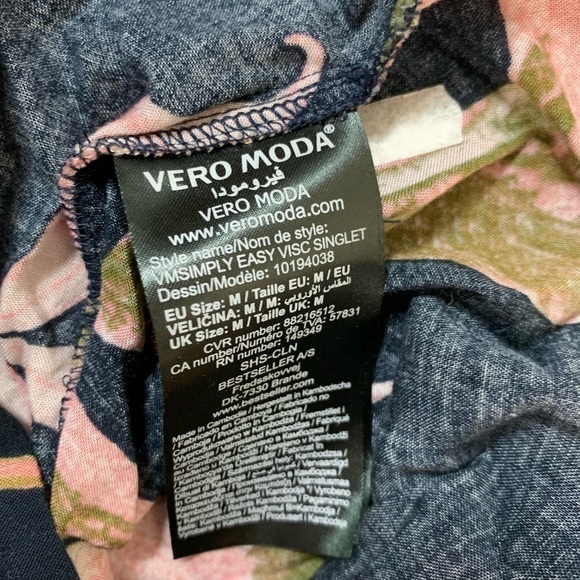 Vero Moda Floral Tank Top - Picture 3 of 5